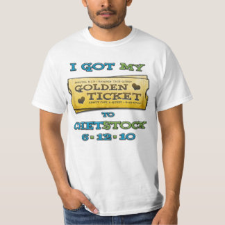 Chetstock - Golden Ticket T-Shirt