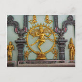 Chettiar Hindu Temple, beeld van Shiva Briefkaart (Voorkant)