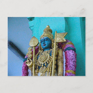 Chettiar Hindu Temple, Hindu godin Briefkaart