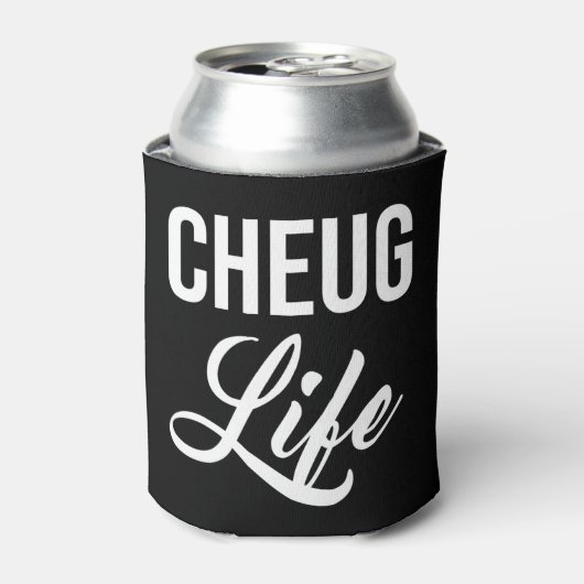 Cheug Life Funny Cheugy Millennial Blikjeskoeler (Blikje Voorkant)
