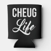 Cheug Life Funny Cheugy Millennial Blikjeskoeler (Achterkant)