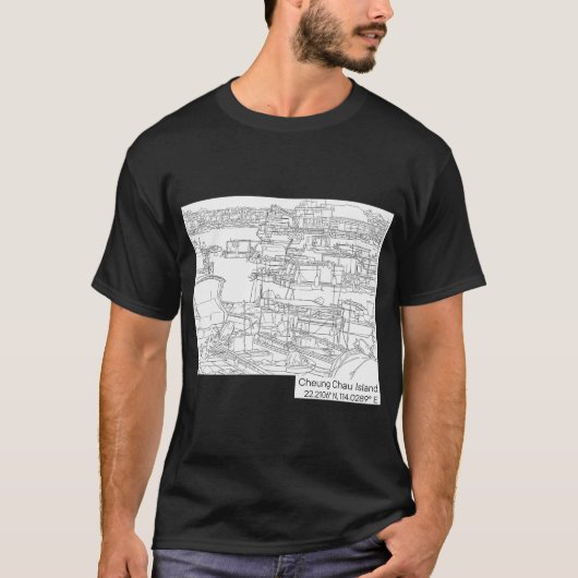Cheung Chau-eiland T-shirt (Voorkant)