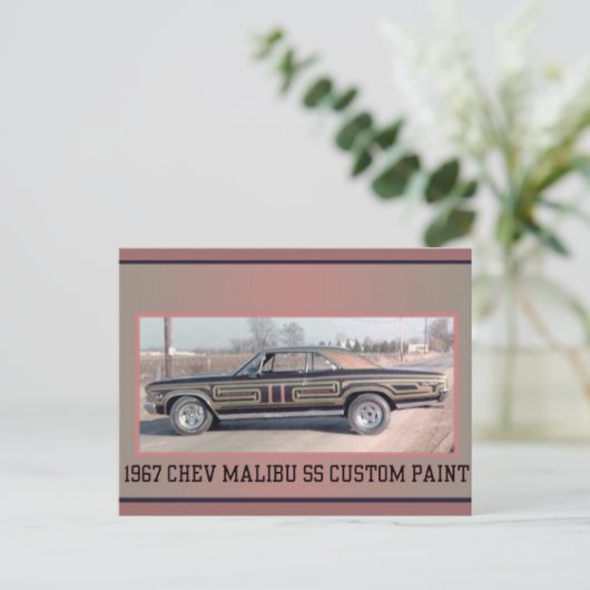 CHEV SS 2 1977 BRIEFKAART (Staand voorkant)