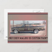 CHEV SS 2 1977 BRIEFKAART (Voorkant / Achterkant)