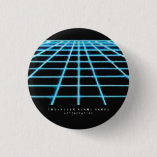 Chevalier Avant Garde - Heterotopias Grid Pin Alt Ronde Button 3,2 Cm