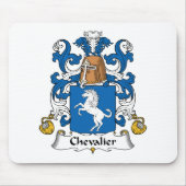 Chevalier Family Crest Muismat (Voorkant)