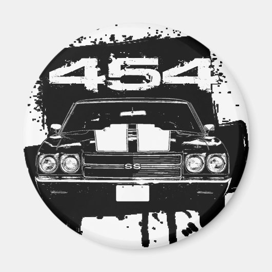 Chevelle 454 magneet (Voorkant)