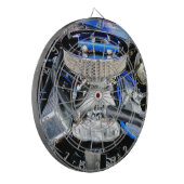 Chevelle Blue 1965 Dartbord (Voorkant Links)