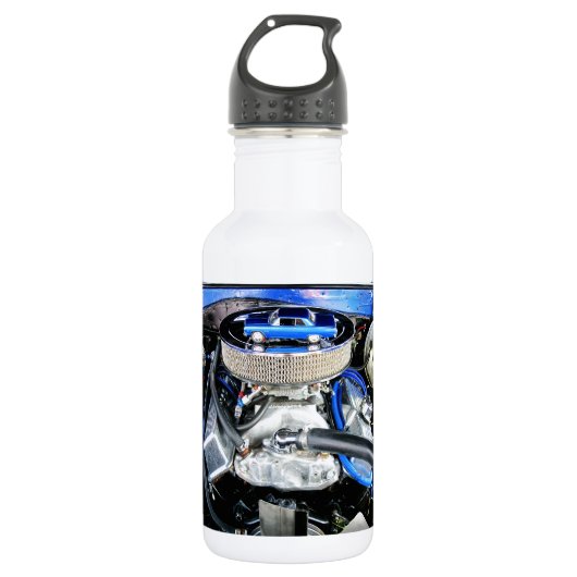 Chevelle Blue 1965 Waterfles (Voorkant)