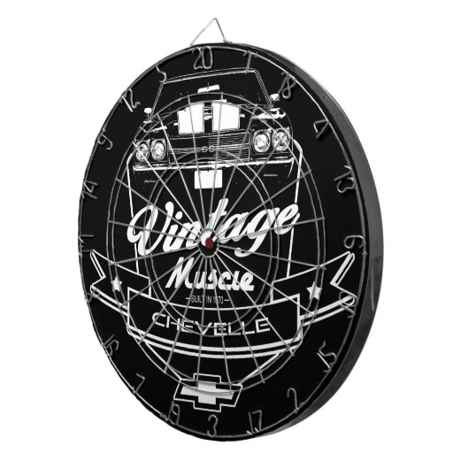  Chevelle Dartbord (Voorkant Rechts)