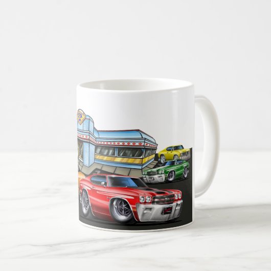Chevelle Diner 1970 Koffiemok (Voorkant rechts)