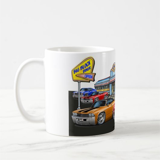 Chevelle Diner 1970 Koffiemok (Links)