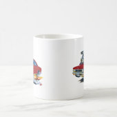 Chevelle Maroon Car. 1966 Koffiemok (Center)