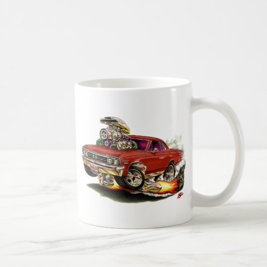 Chevelle Maroon Car. 1967 Koffiemok (Rechts)