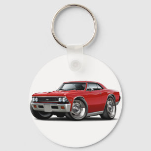 Chevelle Red Car 1966 Sleutelhanger