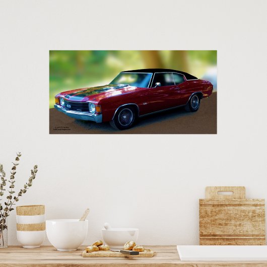 CHEVELLE SS396 POSTER (Keuken)