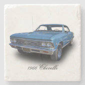 CHEVELLE SS 1966 STENEN ONDERZETTER (Voorkant)