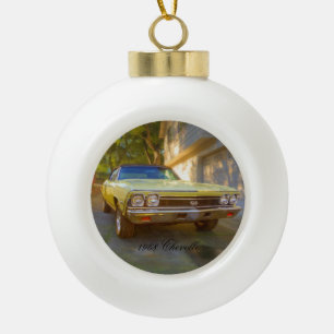 CHEVELLE SS 1968 KERAMISCHE BAL ORNAMENT