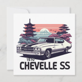 Chevelle SS 1970 Feestdagenkaart