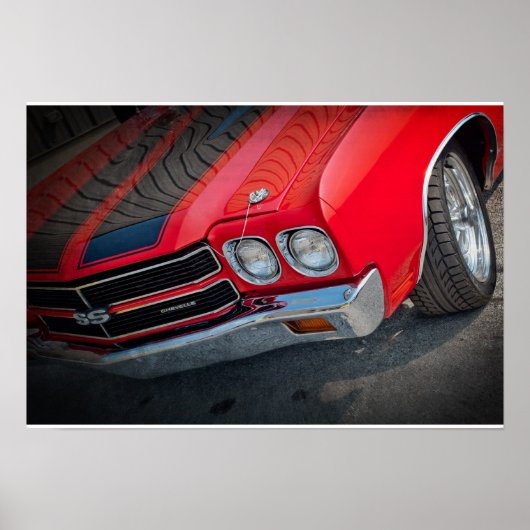 Chevelle SS 1970 Poster (Voorkant)