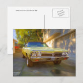 CHEVELLE SS 396 BRIEFKAART (Voorkant / Achterkant)