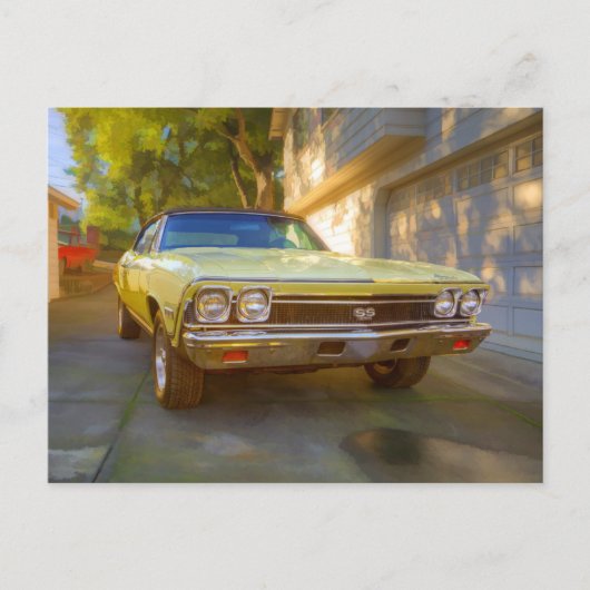 CHEVELLE SS 396 BRIEFKAART (Voorkant)