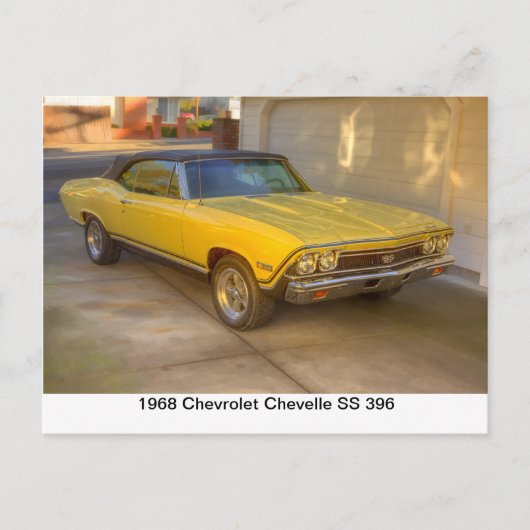 CHEVELLE SS 396 BRIEFKAART (Voorkant)