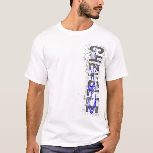 Chevelle Vert Blue v2 T-Shirt (Voorkant)