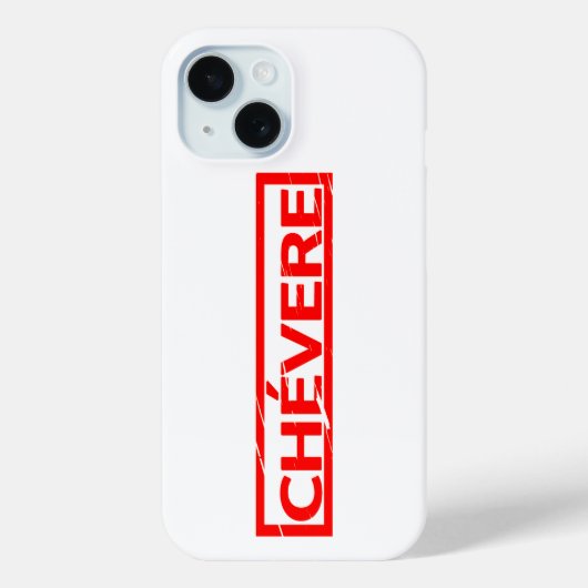 Chévere Stamp Case-Mate iPhone Case (Achterkant)