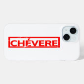 Chévere Stamp Case-Mate iPhone Case (Achterkant (horizontaal))