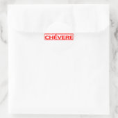 Chévere Stamp Ronde Sticker (Tas)