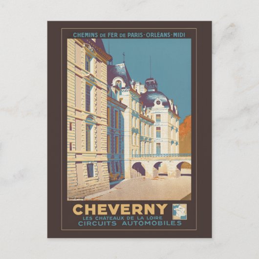 Cheverny Briefkaart (Voorkant)