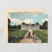 Cheverny chateau (Lior et Cher) 1920 Replica Briefkaart (Voorkant / Achterkant)