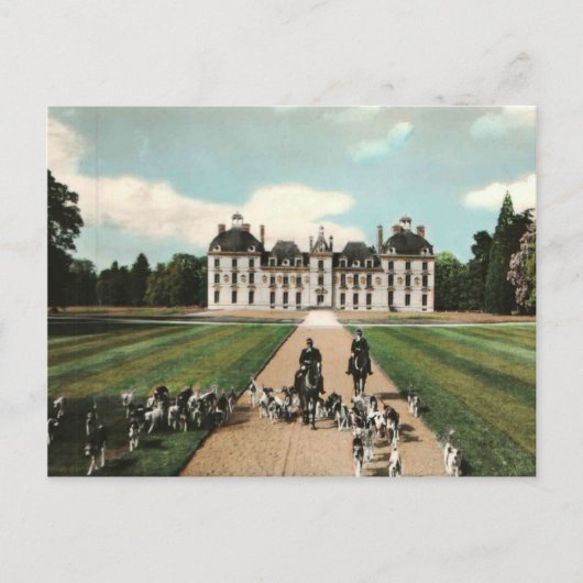 Cheverny chateau (Lior et Cher) 1920 Replica Briefkaart (Voorkant)