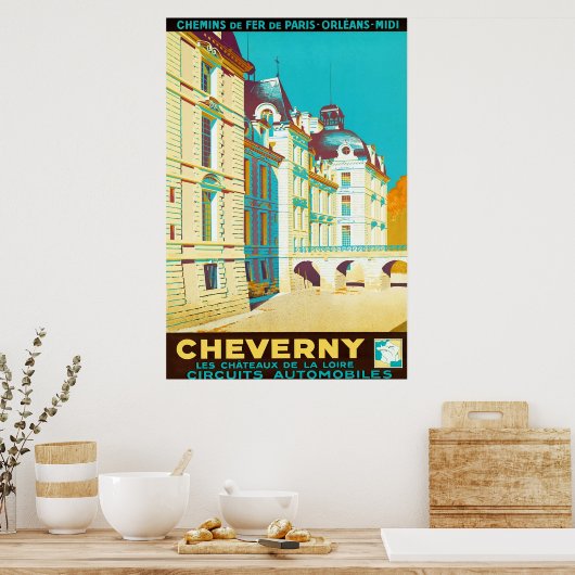 Cheverny ~ Frans reizen Poster (Keuken)