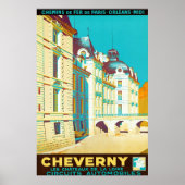 Cheverny ~  Frans reizen Poster (Voorkant)
