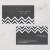 Cheveron Pattern Visitekaartje (Voorkant / Achterkant)