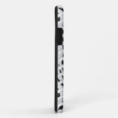 Cheveron Tiger Black en White Print Case-Mate iPhone Case (Achterkant/rechts)