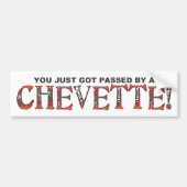 Chevette Bumpersticker (Voorkant)