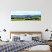 Cheviot Hills Northumberland Panorama Canvas Afdruk (Insitu (Slaapkamer))