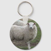 Cheviot schaap sleutelhanger (Voorkant)