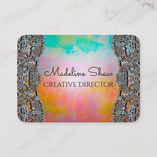 Chevmoirst Shaw Elegant Professional Visitekaartje (Voorkant)