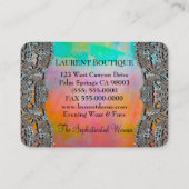 Chevmoirst Shaw Elegant Professional Visitekaartje (Achterkant)