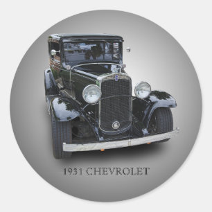 CHEVROLET 1931 RONDE STICKER