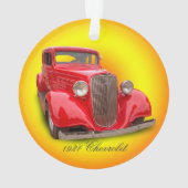 CHEVROLET 1934 ORNAMENT (achterkant)