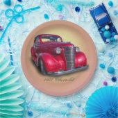 CHEVROLET 1938 PAPIEREN BORDJE (Feest)