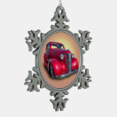 CHEVROLET 1938 TIN SNEEUWVLOK ORNAMENT (Links)