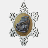 CHEVROLET 1940 TIN SNEEUWVLOK ORNAMENT (Rechts)