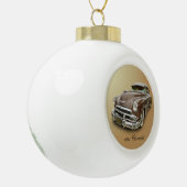 CHEVROLET 1951 KERAMISCHE BAL ORNAMENT (Links)