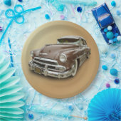 CHEVROLET 1951 PAPIEREN BORDJE (Feest)